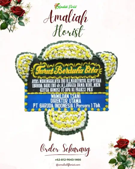 Papan Bunga Duka Kutogirang